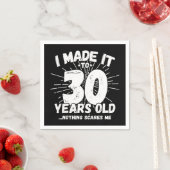 30歳の皮肉ミームおもしろい30歳の誕生日 スタンダードカクテルナプキン (インサイチュ)
