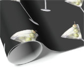 30歳の私に汚いマルティニ30歳の誕生日を話す ラッピングペーパー (ロールコーナー)