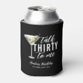 30歳の私に汚いマルティニ30歳の誕生日を話す 缶クーラー (缶正面)