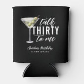 30歳の私に汚いマルティニ30歳の誕生日を話す 缶クーラー (正面)