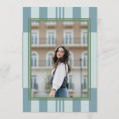 30歳の誕生日おめでとう マティーニ コクテール 30歳の誕生日 招待状 (裏面)