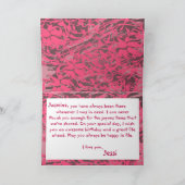 30歳の誕生日おめでとう、妹さん!(カスタマイズ可能) カード (内部)