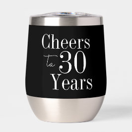 30歳の誕生日おめでとう 30年の黒と白