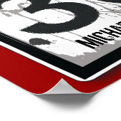 30歳の誕生日おもしろいグランギーの速度制限ポスター ポスター (角)