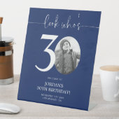 30歳の誕生日お祝いサイン | 30歳になりましたね 台座サイン (インサイチュ)