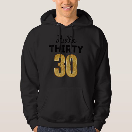 30歳の誕生日こんにちは30分隊 パーカ (正面)