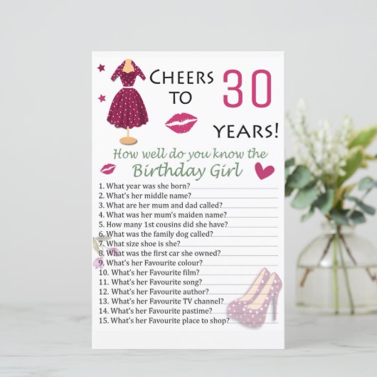 30歳の誕生日どんなにうまく誕生日を知っているか (スタンド正面)