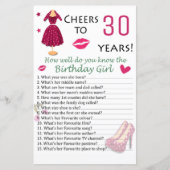 30歳の誕生日どんなにうまく誕生日を知っているか (正面)