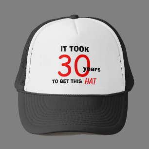 30歳の誕生日にギフトハットをプレゼント男性へ キャップ