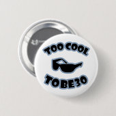 30歳の誕生日のギャグギフト 缶バッジ (正面&裏面)