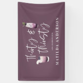 30歳の誕生日のパーティー 横断幕 (縦)