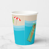 30歳の誕生日のプールパーティー 紙コップ (右)