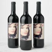 30歳の誕生日の写真こんにちは30 ワインラベル (ボトル)