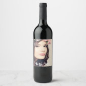 30歳の誕生日の写真こんにちは30 ワインラベル (正面)