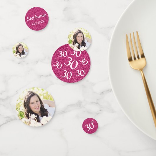 30歳の誕生日の写真 コンフェッティ (グループ)