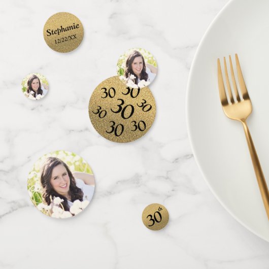 30歳の誕生日の写真 コンフェッティ (グループ)