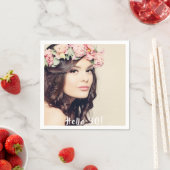 30歳の誕生日の写真 スタンダードカクテルナプキン (インサイチュ)