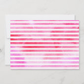 30歳の誕生日の女性 招待状 (裏面)