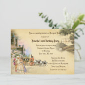 30歳の誕生日の招待，年齢，ファンタジー 招待状 (スタンド正面)