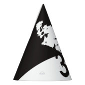 30歳の誕生日の紙パーティー帽子 パーティーハット (左)