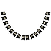 30歳の誕生日または記念日パーティー バンティングフラッグ (全)