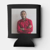 30歳の誕生日を記念したヴィンテージ写真の思い出 缶クーラー (裏面)