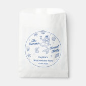 30歳の誕生日を迎えた夏かわいらし フェイバーバッグ (正面)