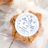 30歳の誕生日を迎えた夏かわいらし ラウンドシール