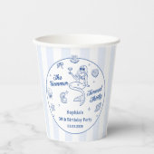 30歳の誕生日を迎えた夏かわいらし 紙コップ (正面)