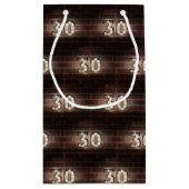 30歳の誕生日を迎えるマルケの灯 スモールペーパーバッグ (裏面)