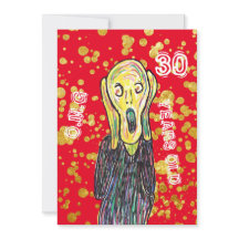 30歳の誕生日アーティスト招待状OMG