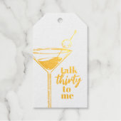 30歳の誕生日カクテルパーティー ギフトタグ (正面)