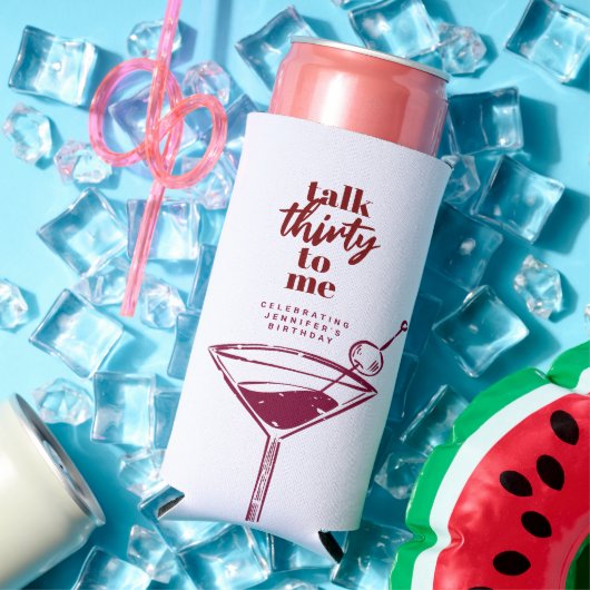 30歳の誕生日カクテルパーティー スリム缶クーラー (インサイチュ 夏)