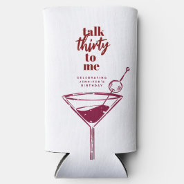 30歳の誕生日カクテルパーティー スリム缶クーラー