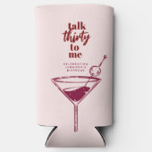 30歳の誕生日カクテルパーティー スリム缶クーラー (正面)