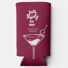 30歳の誕生日カクテルパーティー スリム缶クーラー