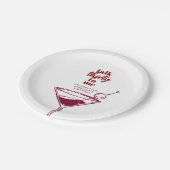 30歳の誕生日カクテルパーティー ペーパープレート (アングル)