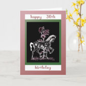 30歳の誕生日カードをおめでとう カード (黄色い花)