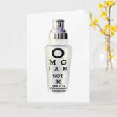 30歳の誕生日カード カード (黄色い花)