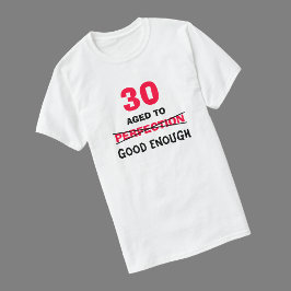 30歳の誕生日ギフトT男性へシャツ Tシャツ