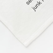 30歳の誕生日コラージュを愛する理由 フリースブランケット (角)