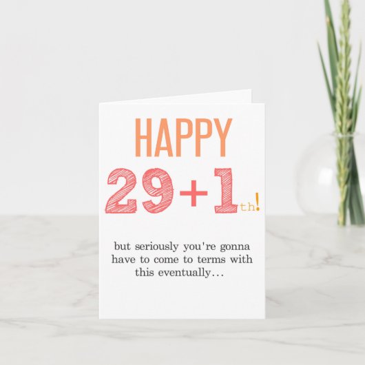 30歳の誕生日ダーティ30枚カード カード (正面)