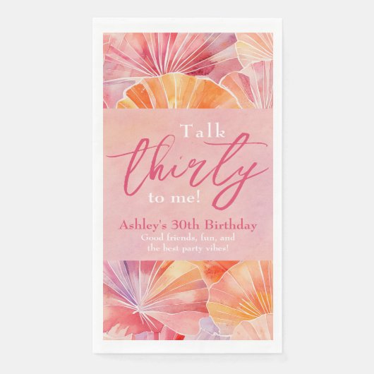 30歳の誕生日トーク30歳 (正面)