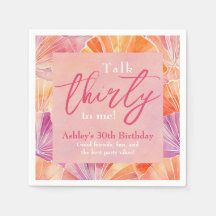 30歳の誕生日トーク30歳