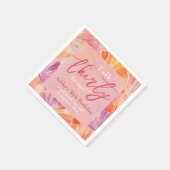 30歳の誕生日トーク30歳 スタンダードカクテルナプキン (角)