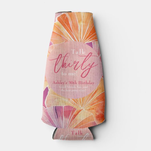 30歳の誕生日トーク30歳 ボトルクーラー (正面)