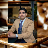 30歳の誕生日ネイビーブルー金ゴールドバルーン 招待状