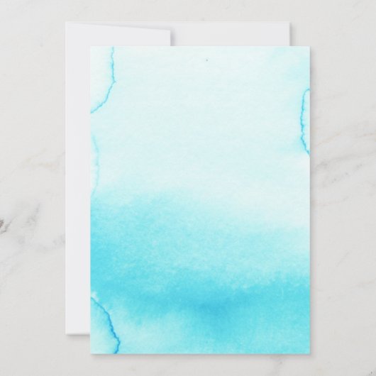 30歳の誕生日ハイティーガーデンパーティー 招待状 (裏面)