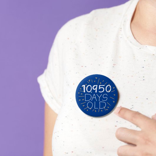 30歳の誕生日バッジ年齢(日) 缶バッジ