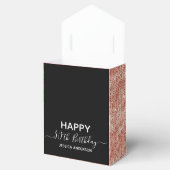 30歳の誕生日バラ金ゴールドグリッターお願いボックス フェイバーボックス (オープン)